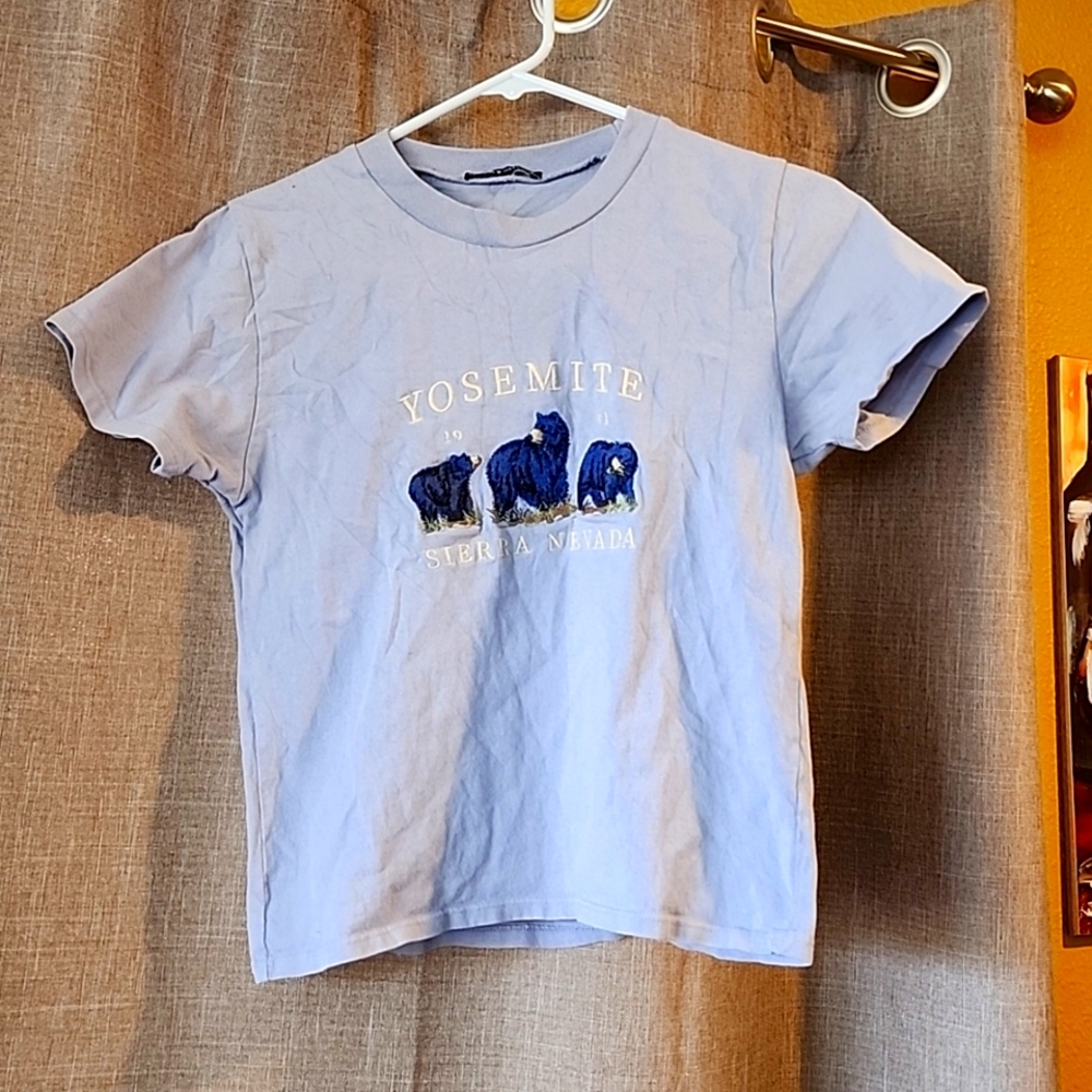 Brandy Melville light purple shirt.  1991 Sierra Nevada Yosemite.  One size.